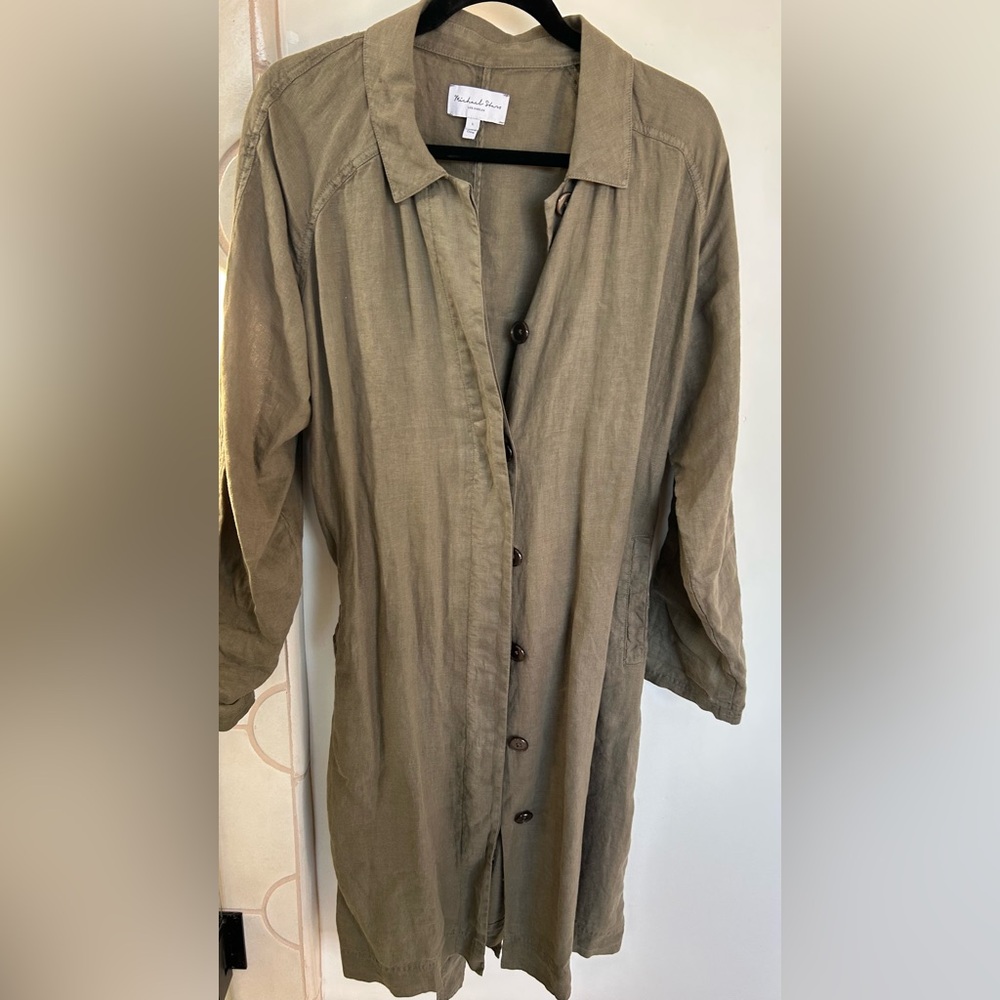 MICHAEL STARS Belinda Linen Jacket with Ties
NWT
